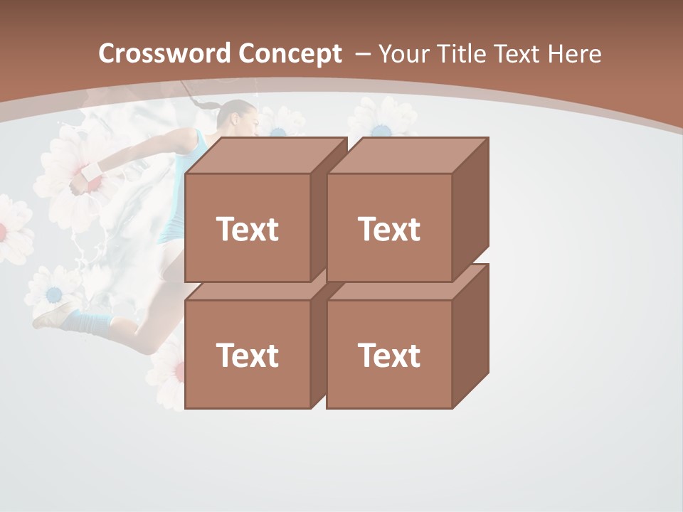 Arm Full Smiling PowerPoint Template