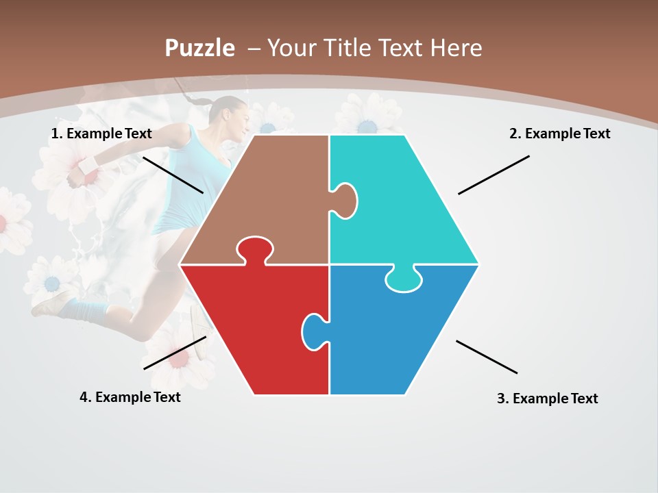 Arm Full Smiling PowerPoint Template