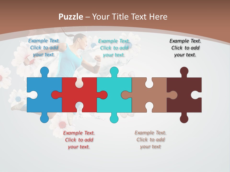 Arm Full Smiling PowerPoint Template