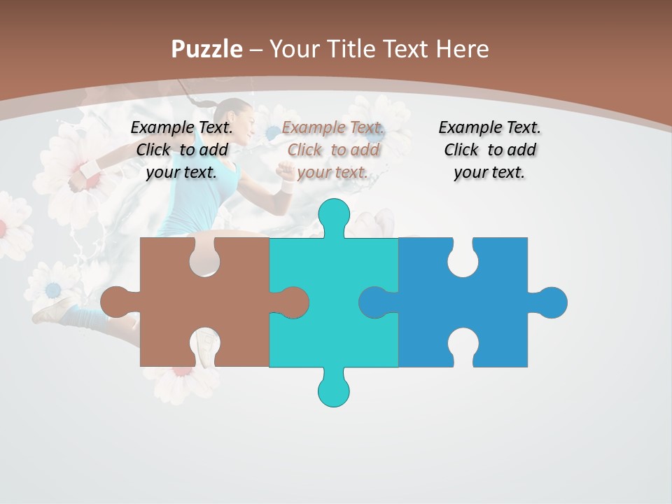 Arm Full Smiling PowerPoint Template