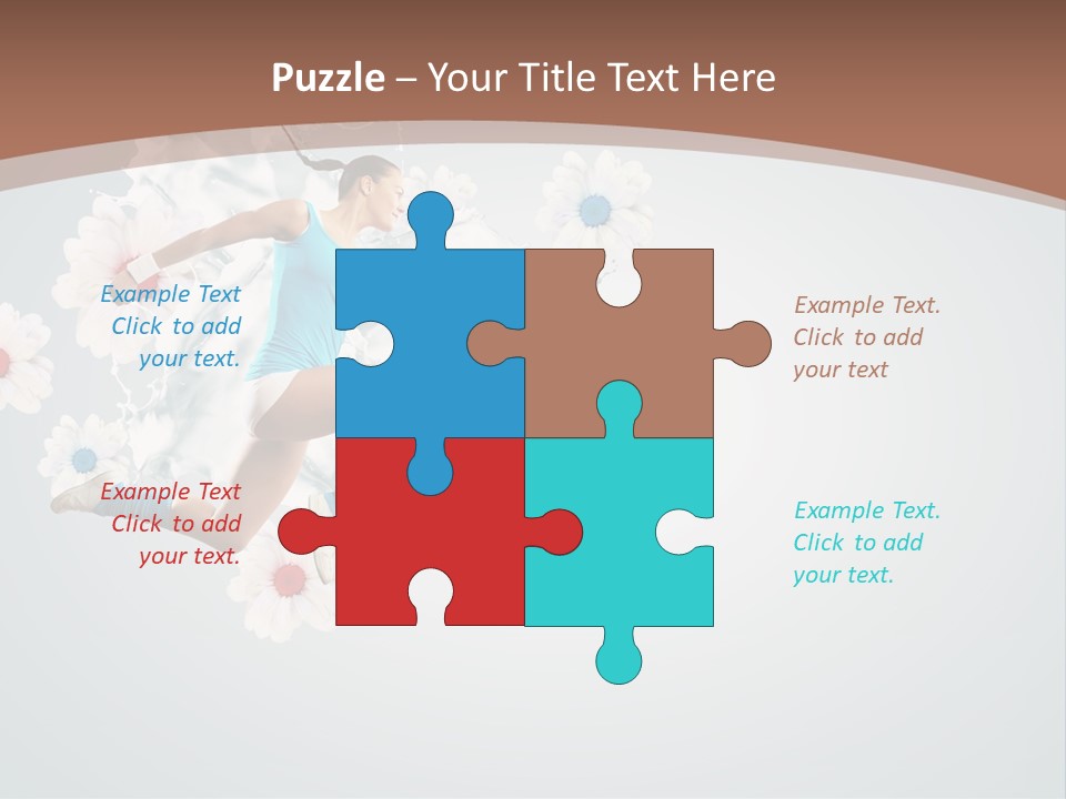 Arm Full Smiling PowerPoint Template