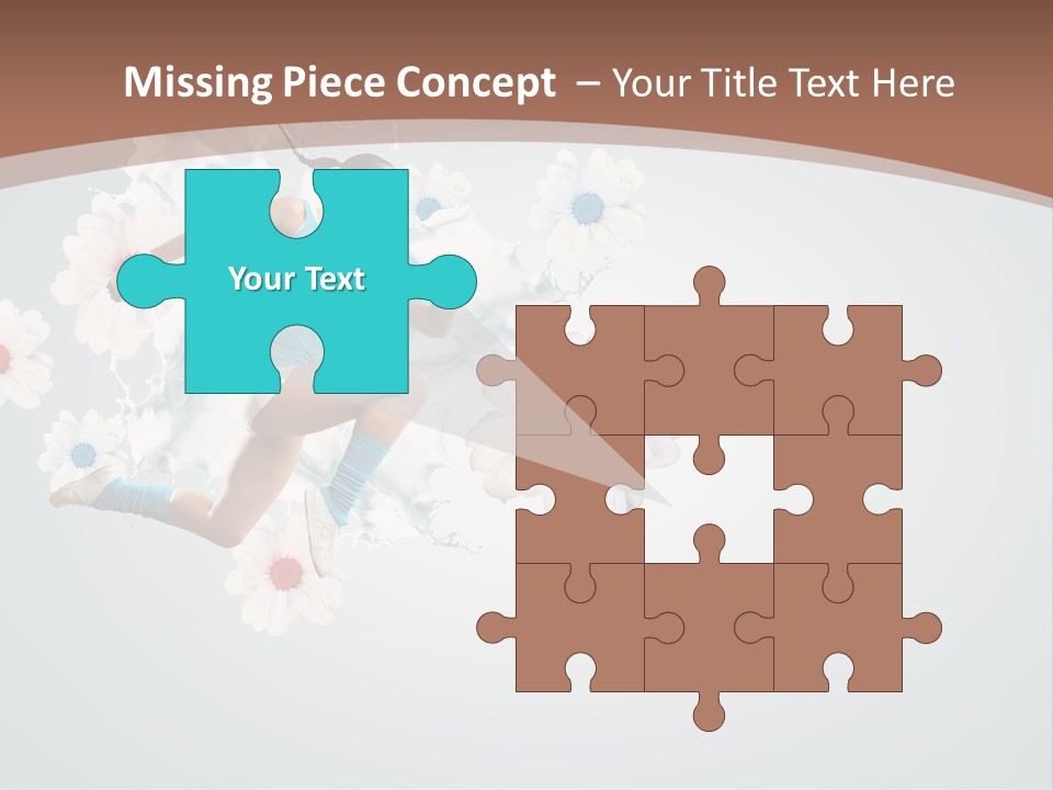 Arm Full Smiling PowerPoint Template