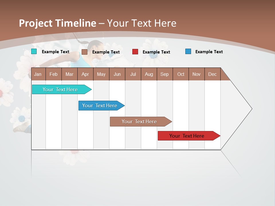 Arm Full Smiling PowerPoint Template