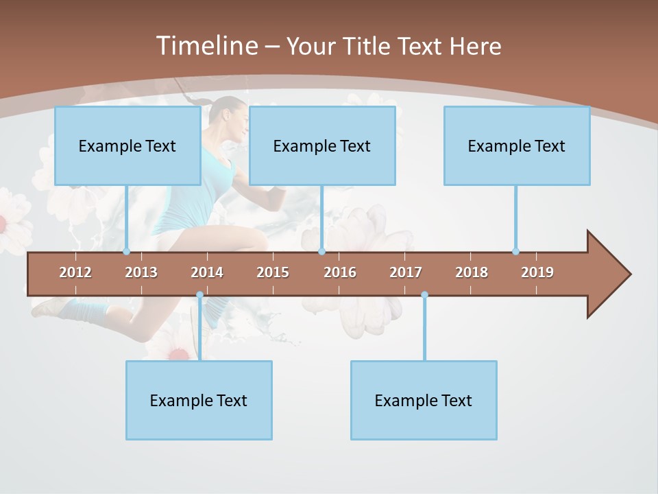 Arm Full Smiling PowerPoint Template