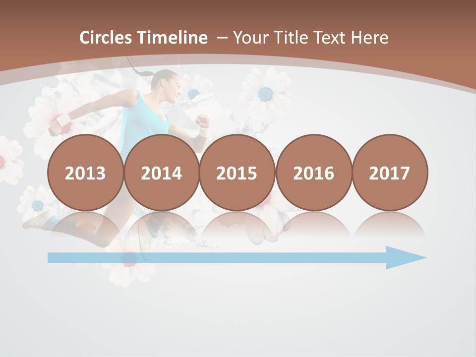 Arm Full Smiling PowerPoint Template