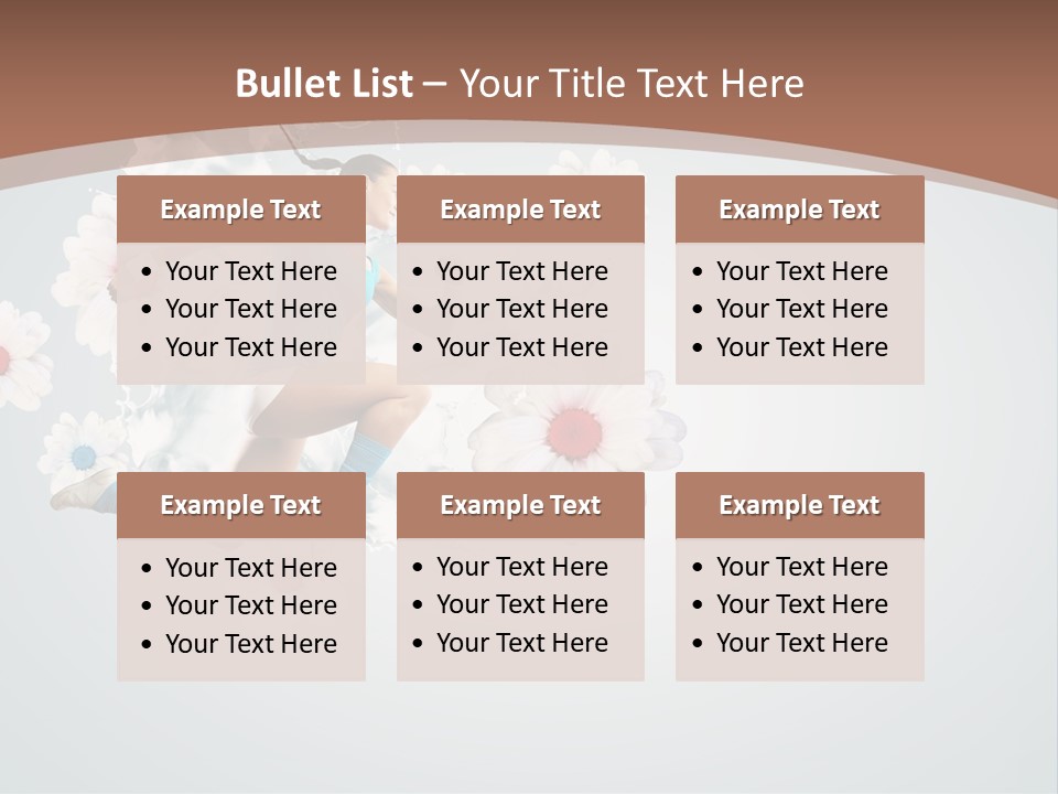 Arm Full Smiling PowerPoint Template