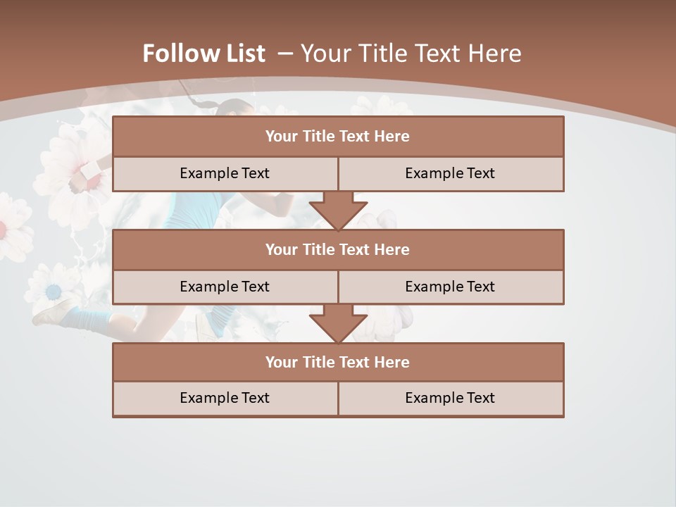 Arm Full Smiling PowerPoint Template