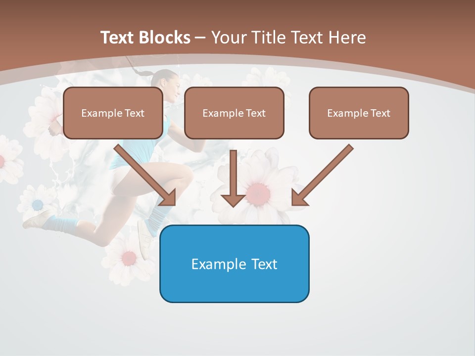 Arm Full Smiling PowerPoint Template