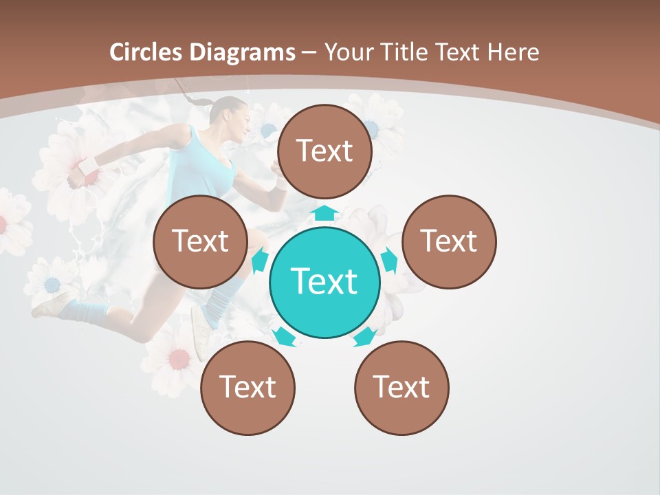 Arm Full Smiling PowerPoint Template