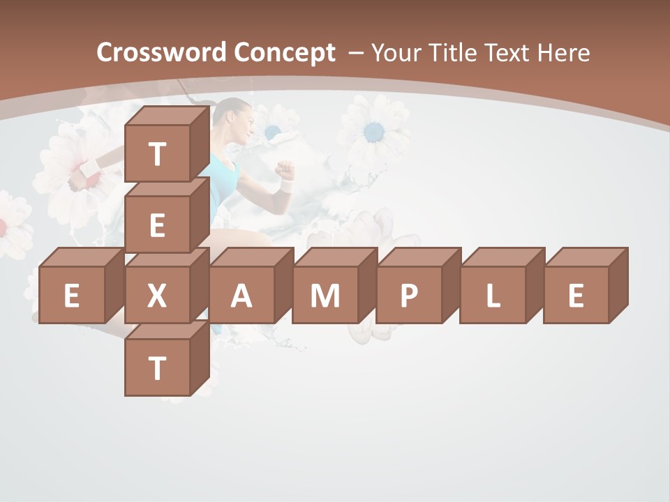 Arm Full Smiling PowerPoint Template