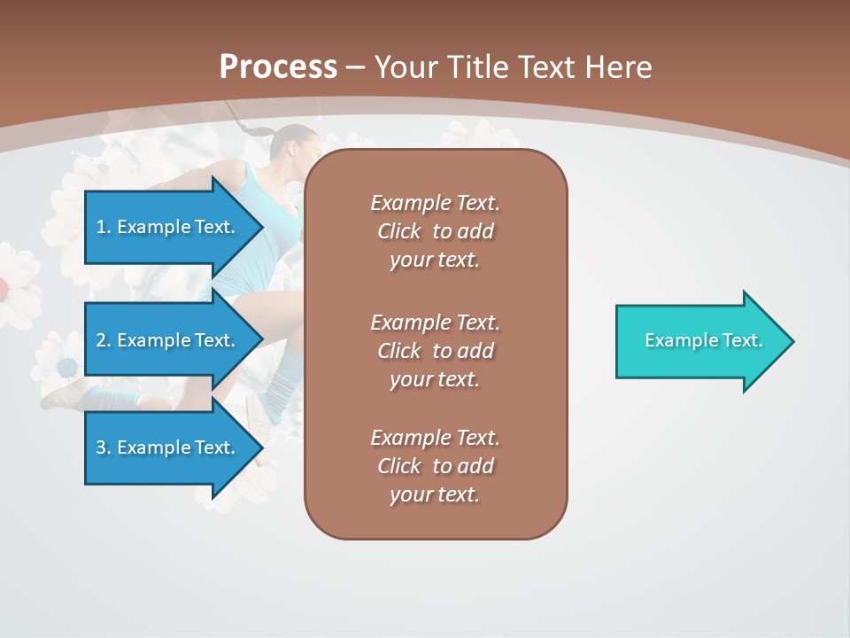 Arm Full Smiling PowerPoint Template