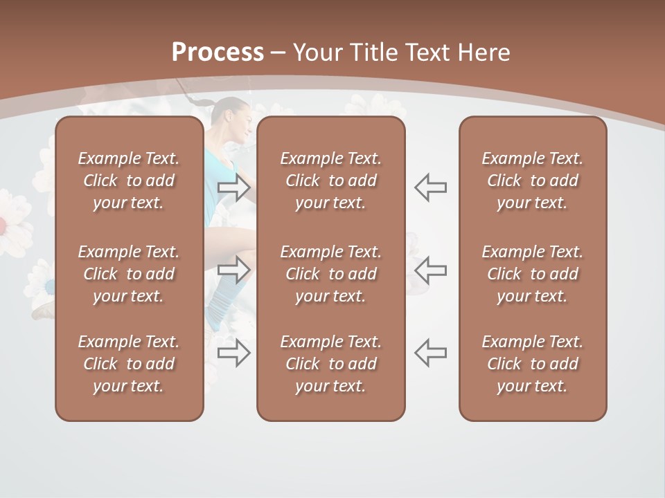 Arm Full Smiling PowerPoint Template