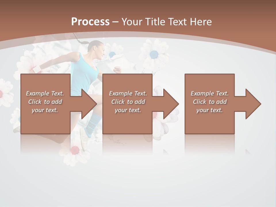 Arm Full Smiling PowerPoint Template