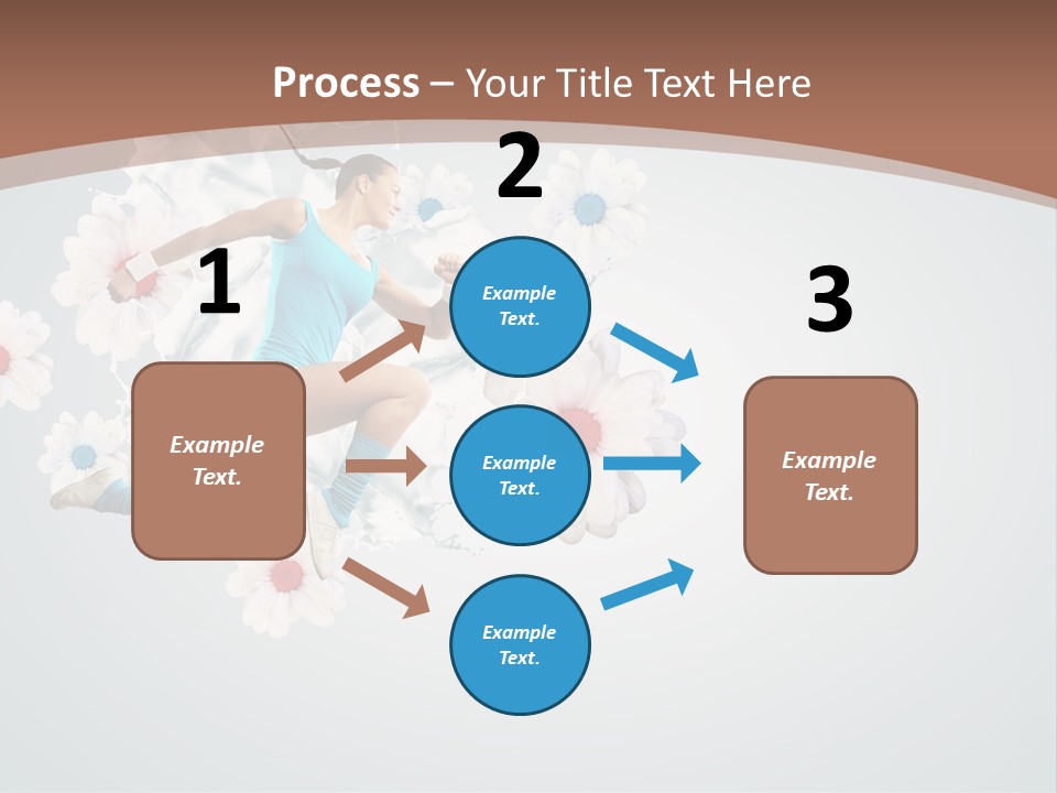 Arm Full Smiling PowerPoint Template