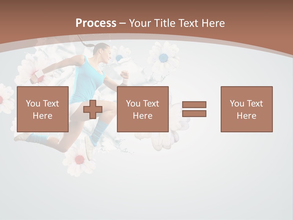 Arm Full Smiling PowerPoint Template
