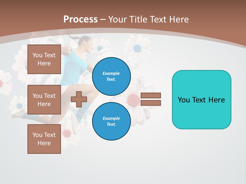 Arm Full Smiling PowerPoint Template