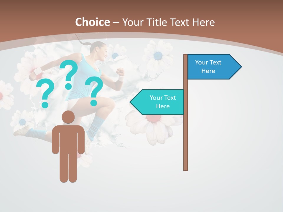 Arm Full Smiling PowerPoint Template