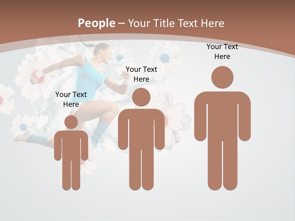 Arm Full Smiling PowerPoint Template