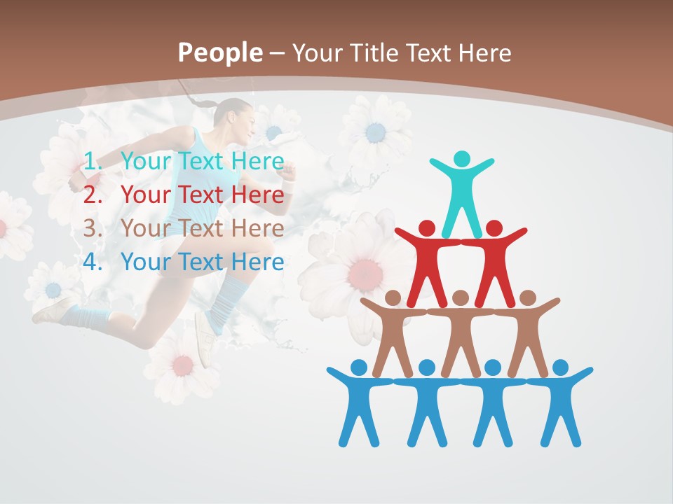 Arm Full Smiling PowerPoint Template