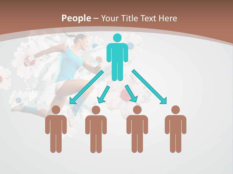 Arm Full Smiling PowerPoint Template