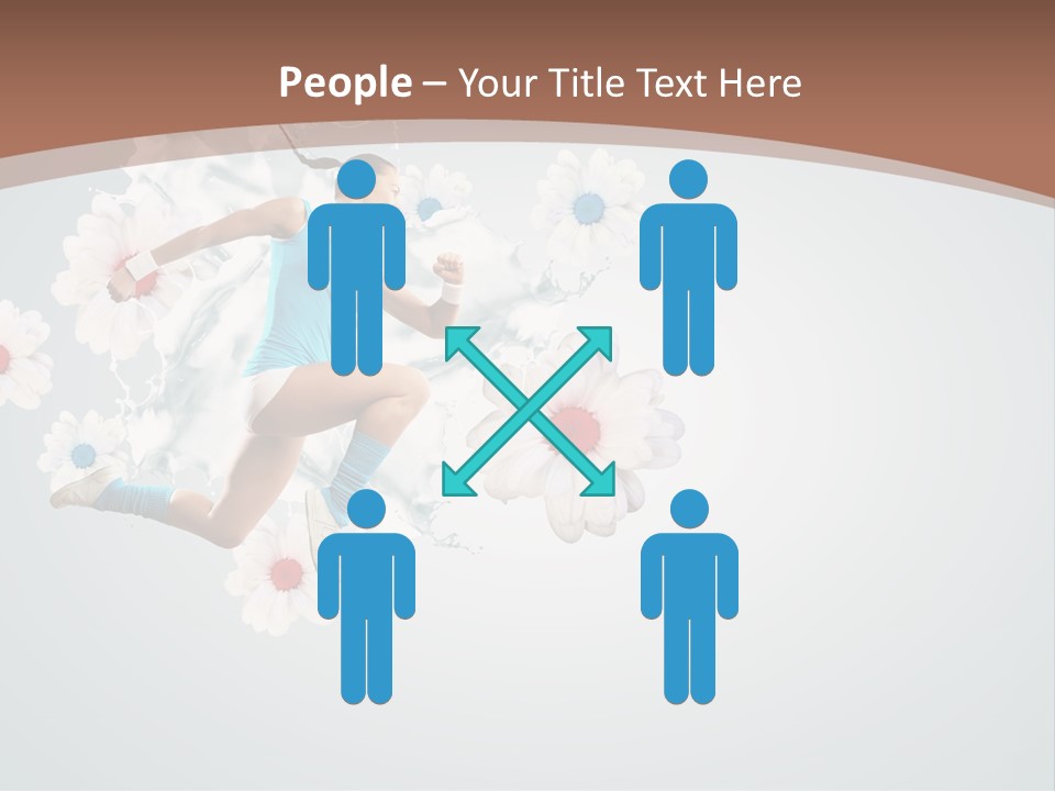 Arm Full Smiling PowerPoint Template
