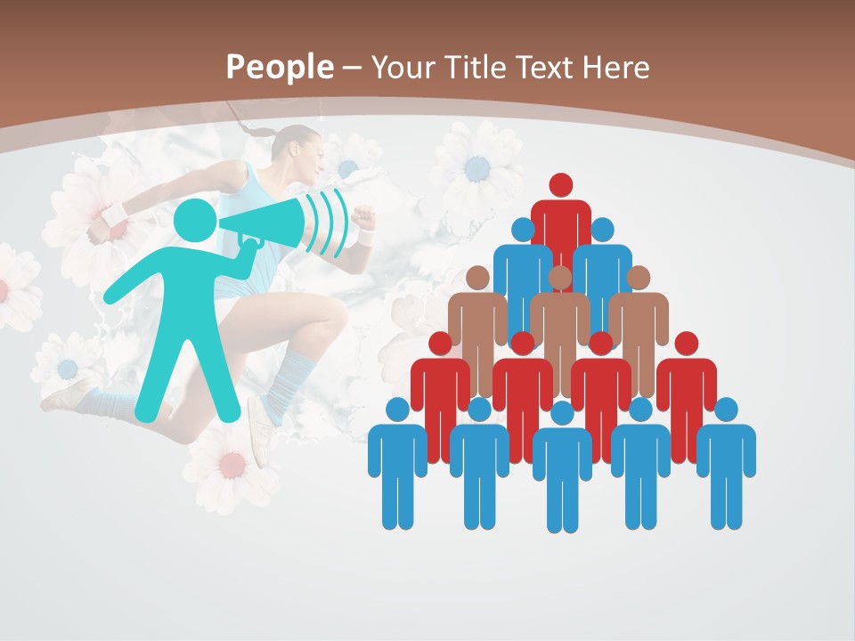 Arm Full Smiling PowerPoint Template
