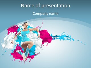 Full Healthy Action PowerPoint Template