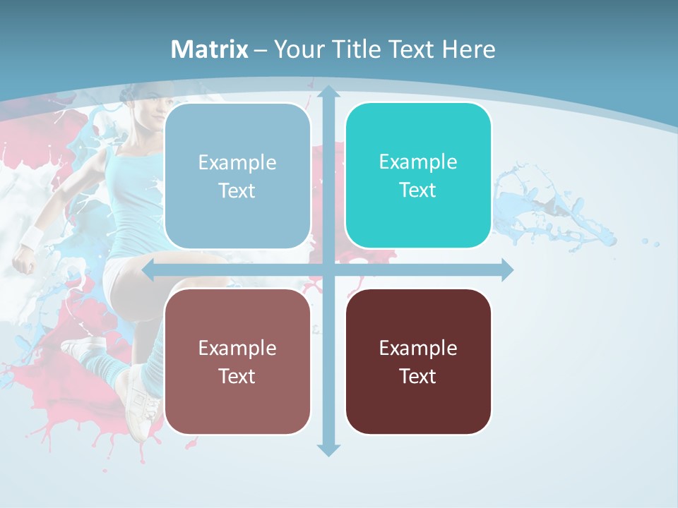 Full Healthy Action PowerPoint Template