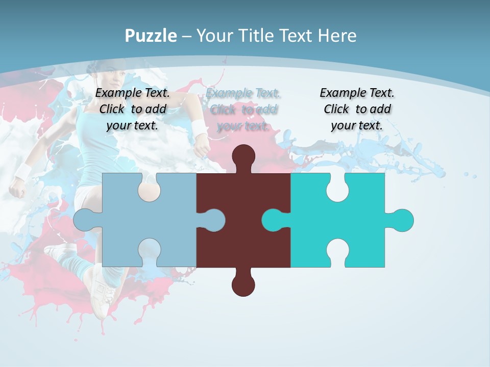 Full Healthy Action PowerPoint Template