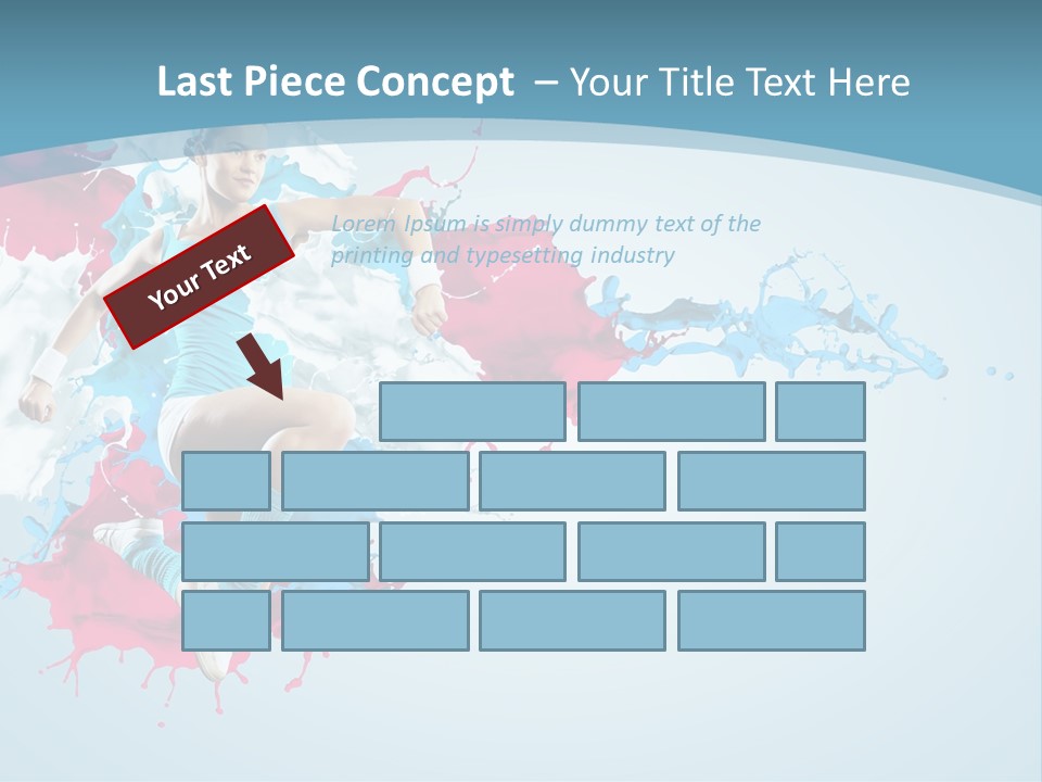 Full Healthy Action PowerPoint Template