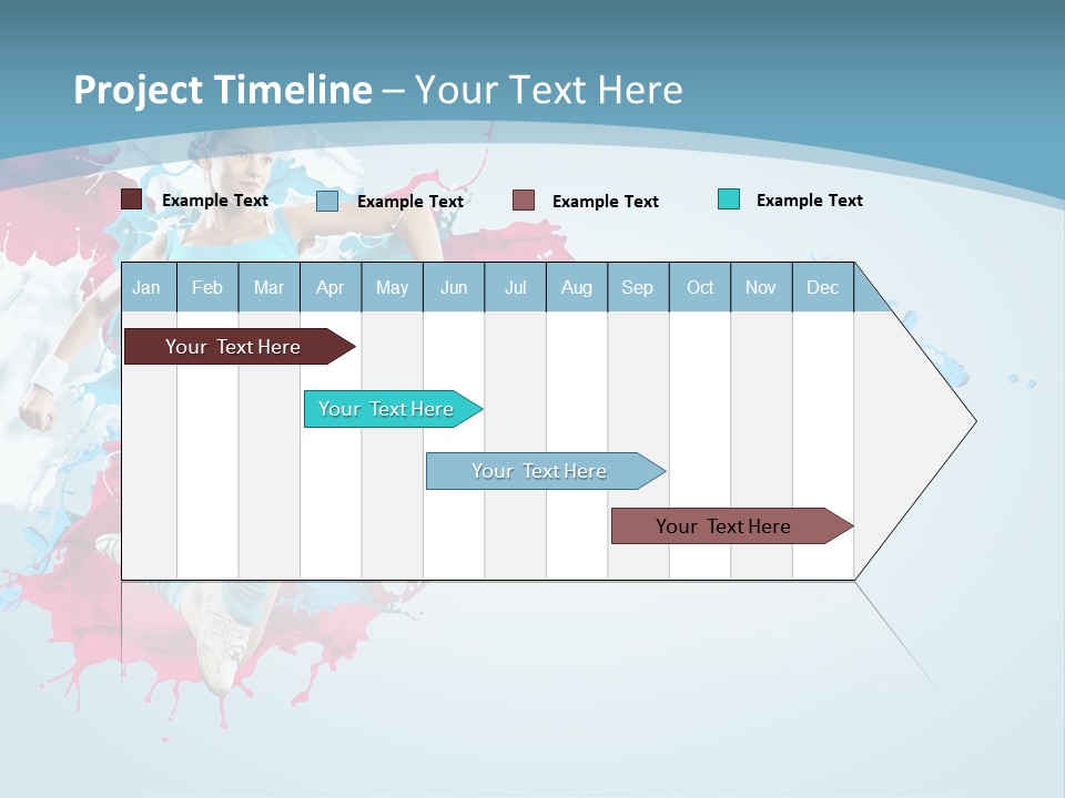 Full Healthy Action PowerPoint Template