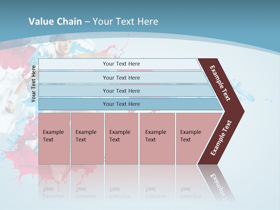 Full Healthy Action PowerPoint Template