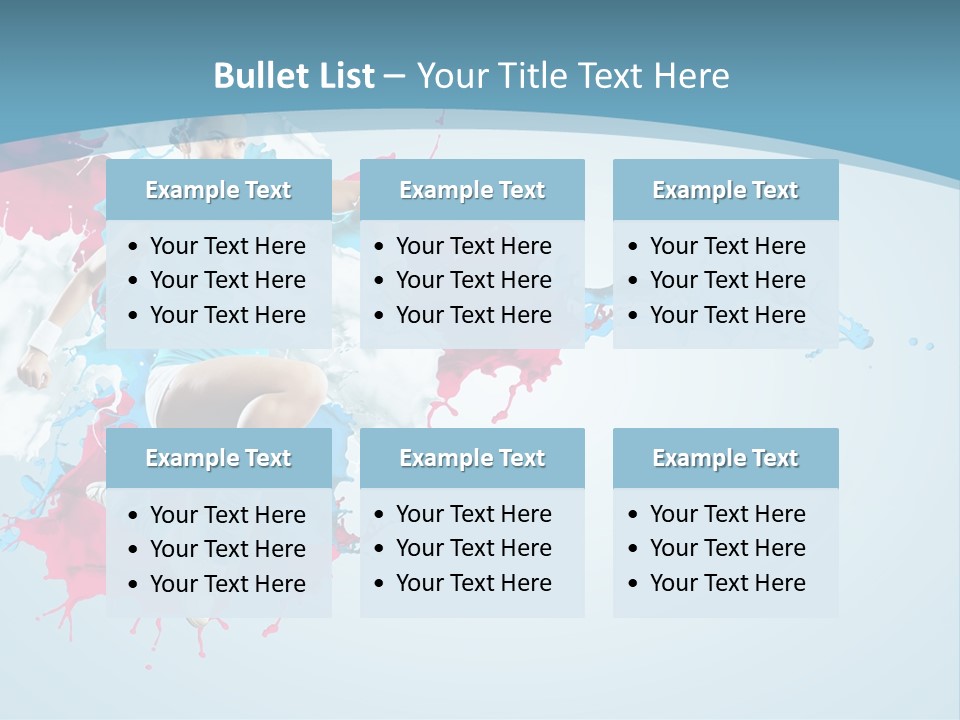 Full Healthy Action PowerPoint Template