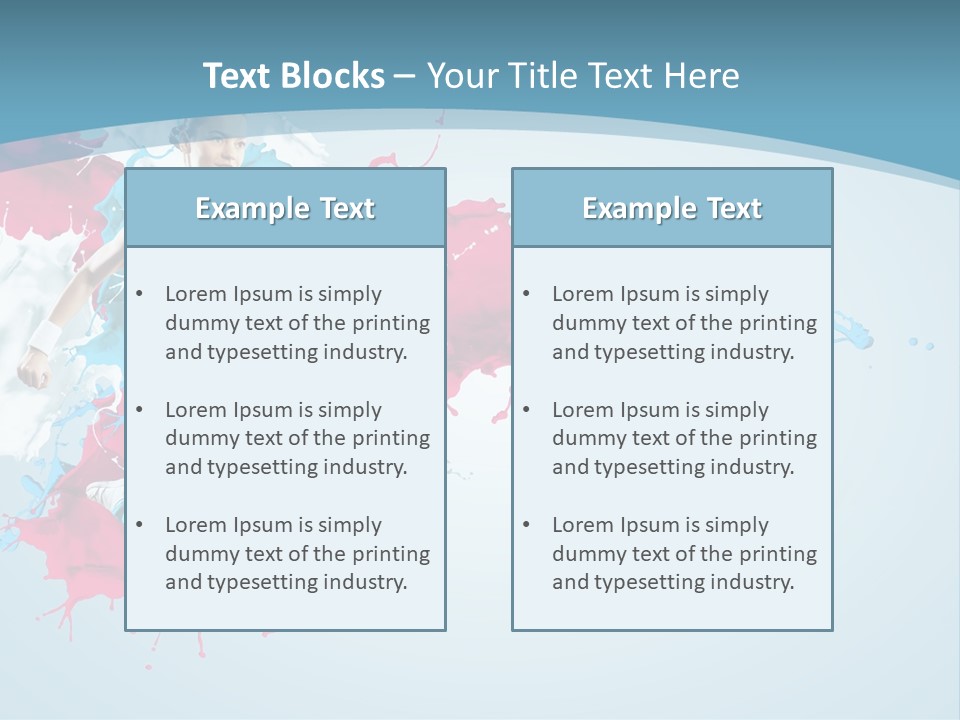 Full Healthy Action PowerPoint Template