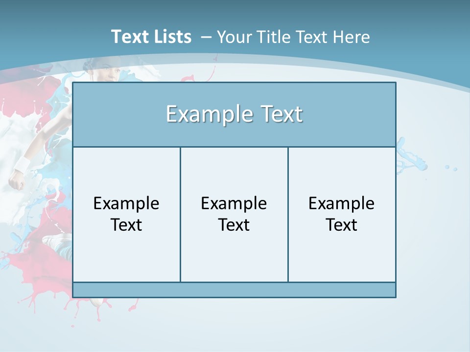 Full Healthy Action PowerPoint Template