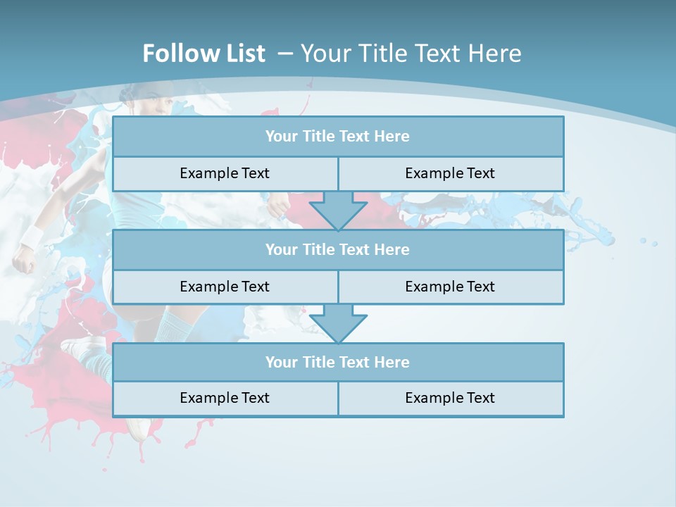 Full Healthy Action PowerPoint Template
