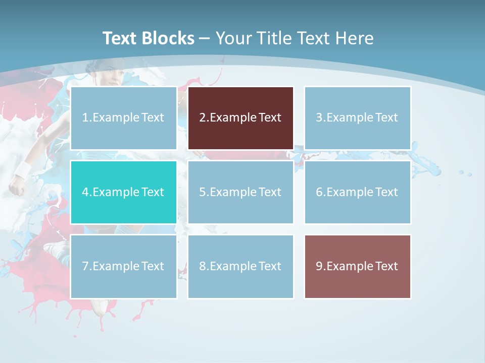 Full Healthy Action PowerPoint Template