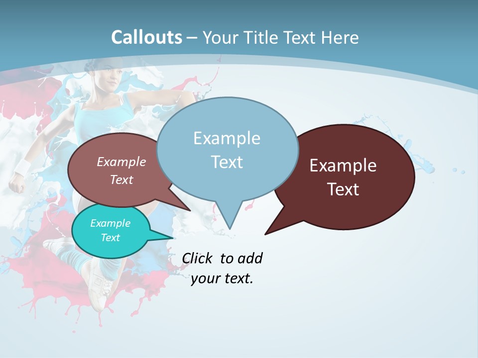 Full Healthy Action PowerPoint Template