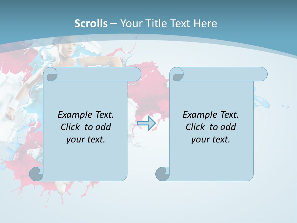 Full Healthy Action PowerPoint Template