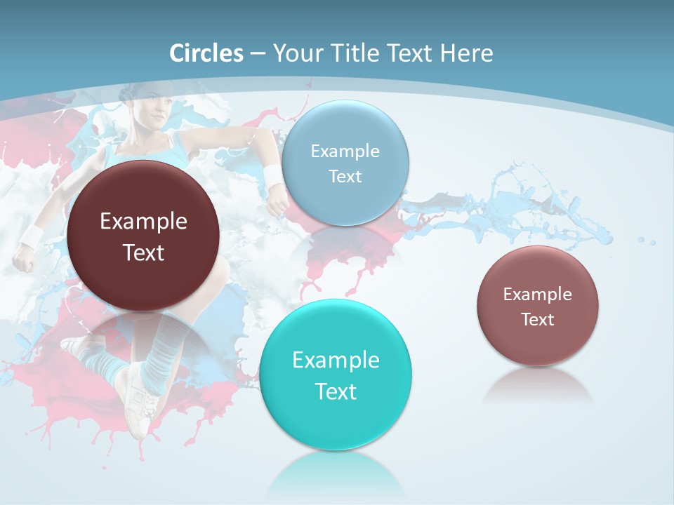 Full Healthy Action PowerPoint Template