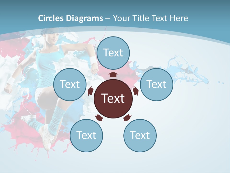 Full Healthy Action PowerPoint Template