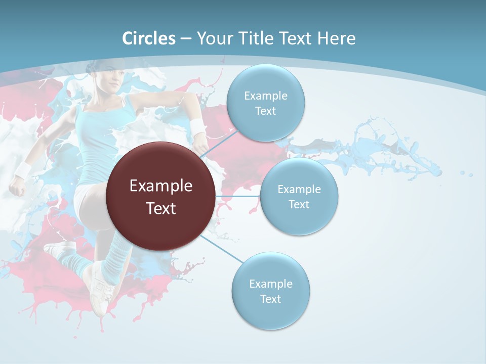 Full Healthy Action PowerPoint Template