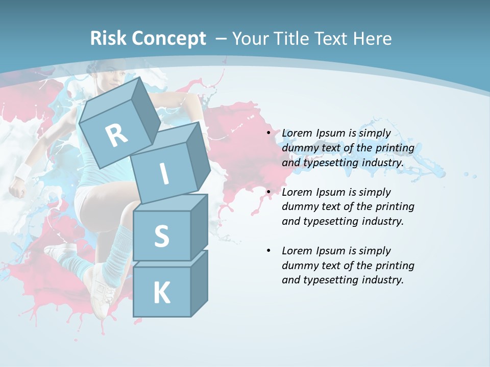 Full Healthy Action PowerPoint Template