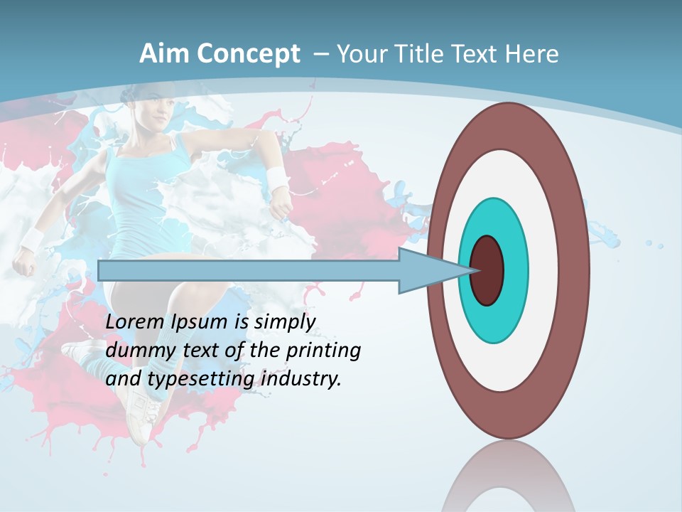 Full Healthy Action PowerPoint Template