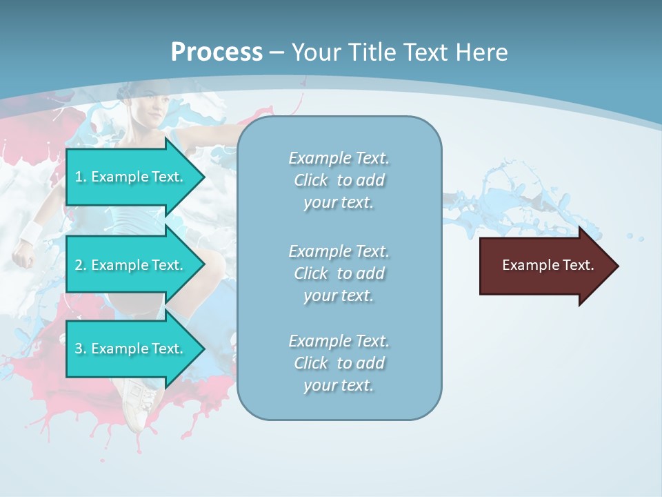 Full Healthy Action PowerPoint Template
