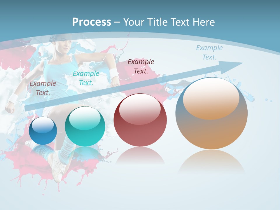 Full Healthy Action PowerPoint Template