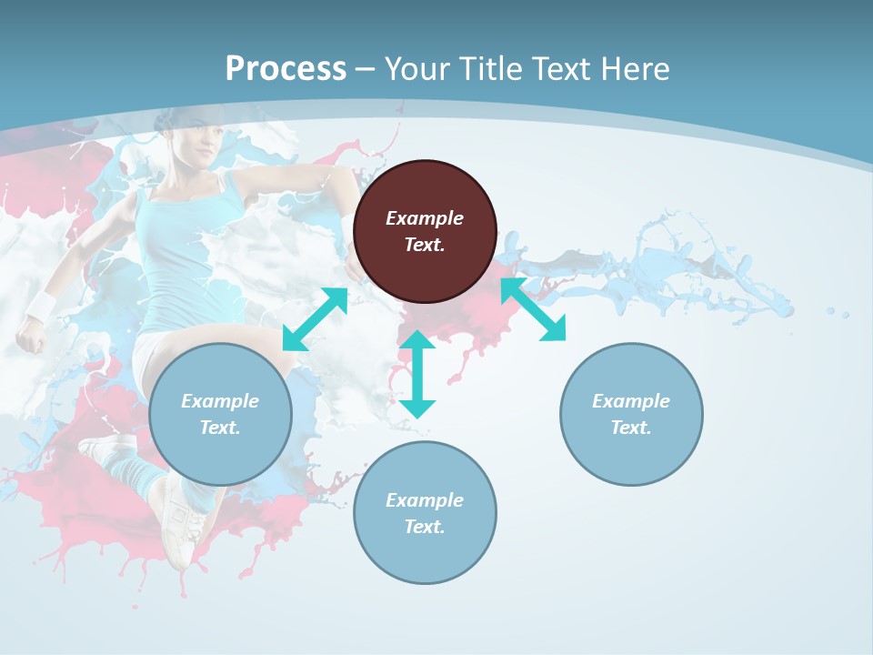 Full Healthy Action PowerPoint Template