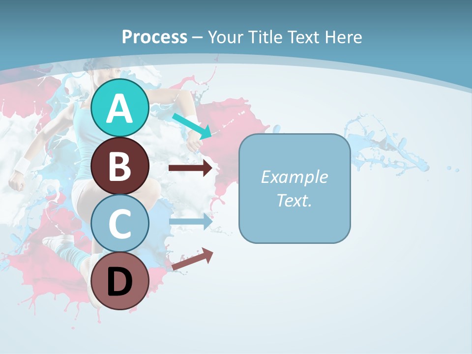 Full Healthy Action PowerPoint Template