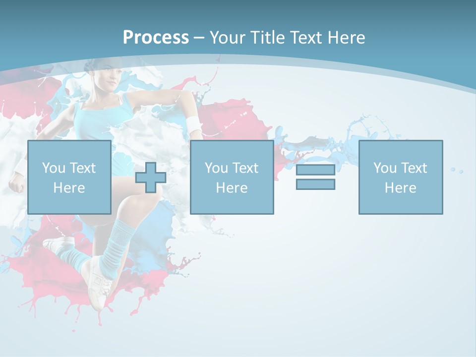 Full Healthy Action PowerPoint Template