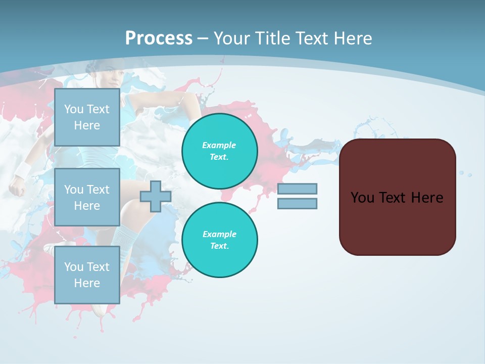 Full Healthy Action PowerPoint Template